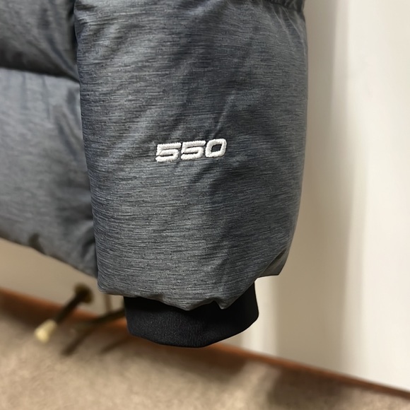 The North Face Kids Gray Puffer Jacket - Picture 4 of 9